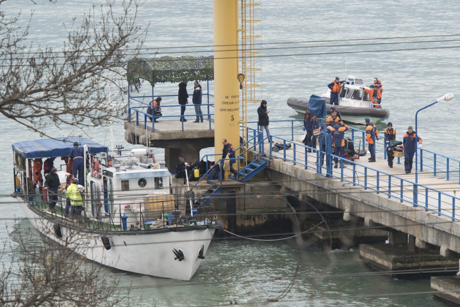 Rusijos lėktuvo katastrofos vietoje išgyvenusiųjų nėra