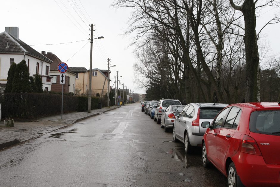 Naujai gatvei uostamiestyje trūksta tik lentelių