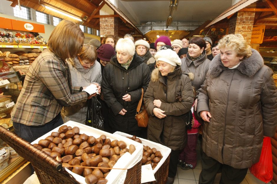 Klaipėdoje išdalinta Agotos duonelė