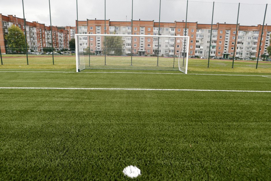 Uostamiestyje atnaujins mokyklų stadionus