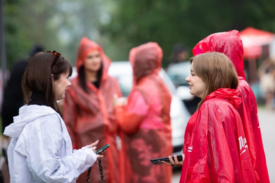 Minios žmonių plūsta į festivalį „jaunas kaip Vilnius“ Vingio parke