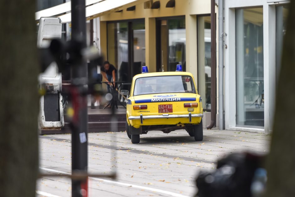 Kauno policija pasigailėjo filmo kūrėjų