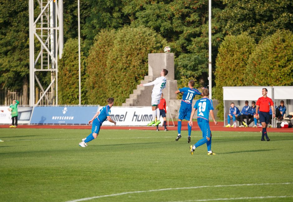 Nerezultatyviausiame Kauno derbyje – antroji „Stumbro“ pergalė