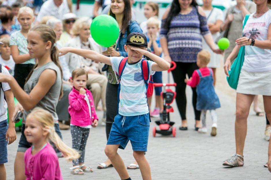 Kauniečiai rinkosi apžiūrėti sutvarkyto Dainavos parko