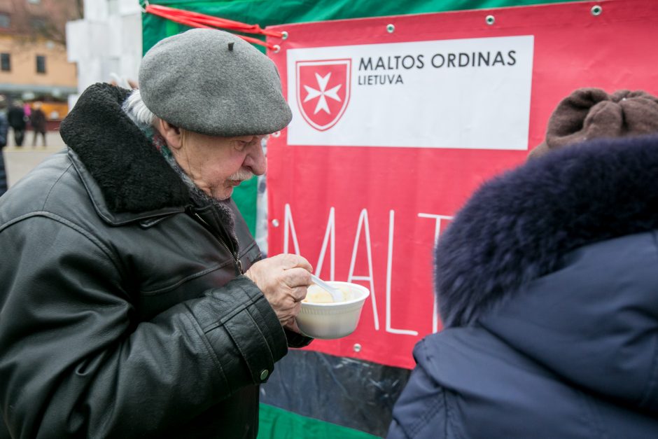 „Maltiečių sriuba“ Rotušės aikštėje