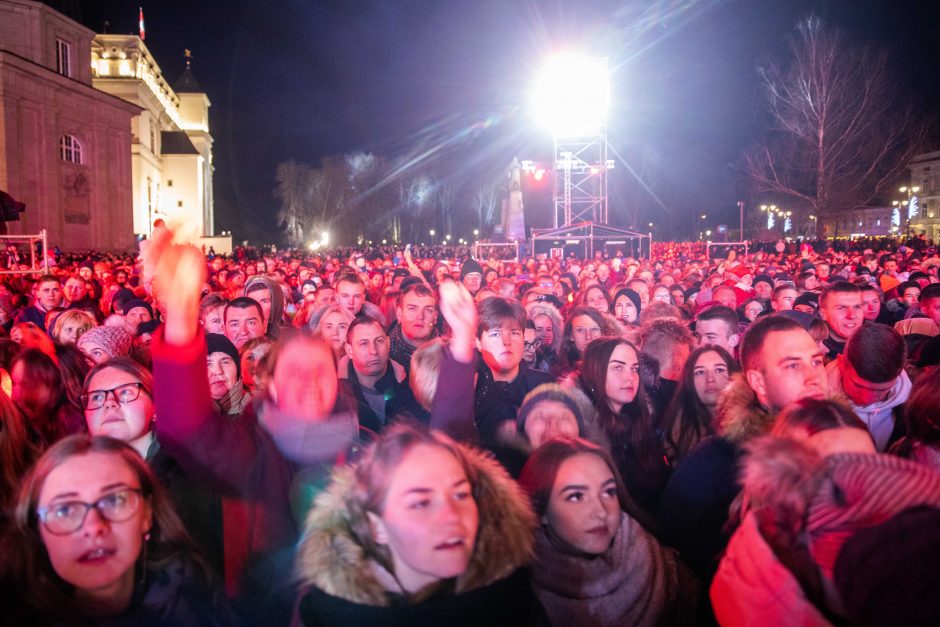 Vilniuje karūnuota pagrindinė šalies eglė