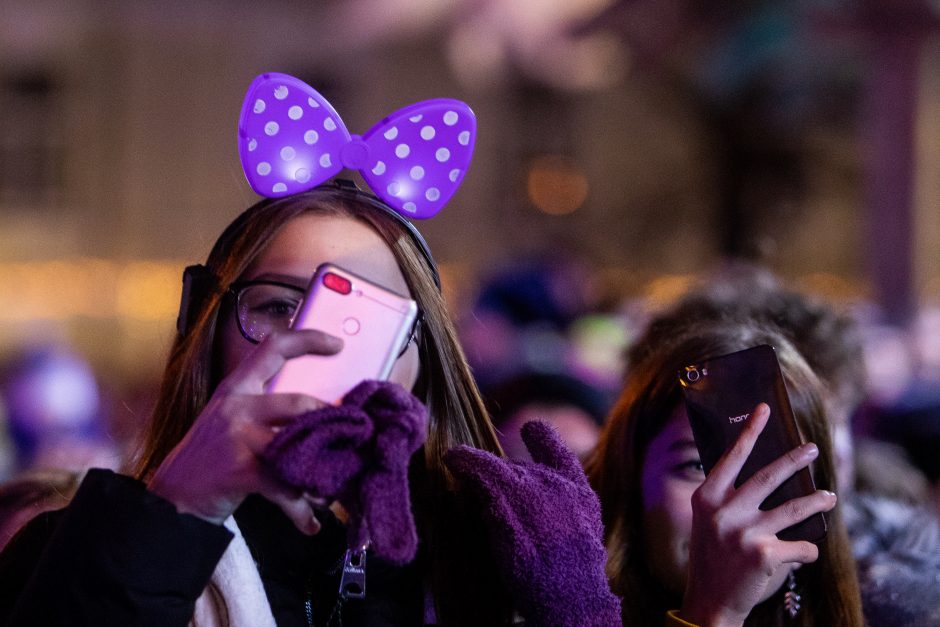 Vilniuje karūnuota pagrindinė šalies eglė