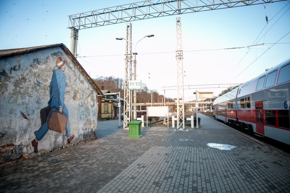 Prie Kauno geležinkelio stoties – „Paskutinis keleivis“