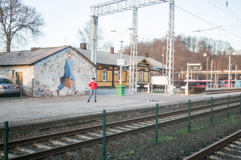 Prie Kauno geležinkelio stoties – „Paskutinis keleivis“