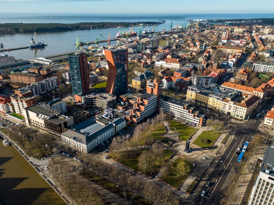 Klaipėda dar kartą paskelbė Atgimimo aikštės atnaujinimo konkursą