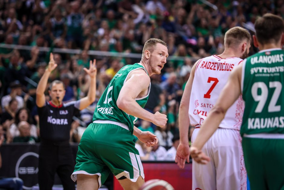 LKL finalo serijos starte – „Žalgirio“ pergalė