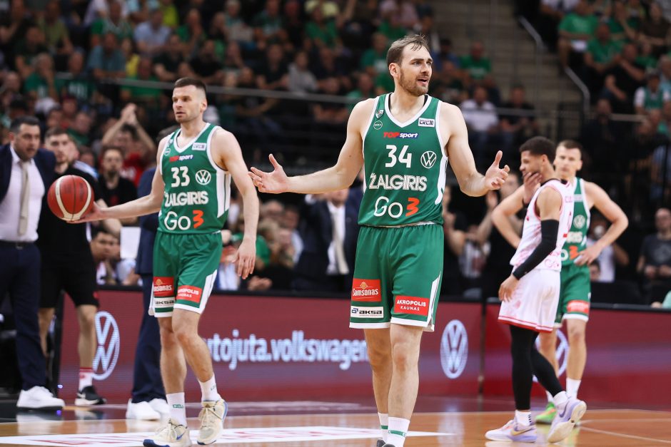 LKL finalo serijos starte – „Žalgirio“ pergalė