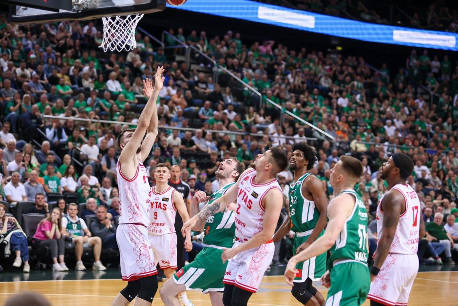 LKL finalo serijos starte – „Žalgirio“ pergalė