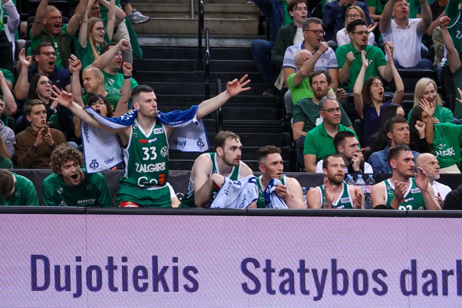 LKL finalo serijos starte – „Žalgirio“ pergalė