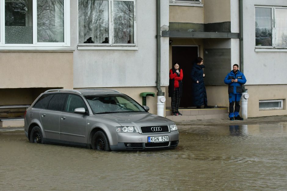 Meras: situacija Kretingoje stabilizavosi, bet dabar vanduo drastiškai pakilo kitur