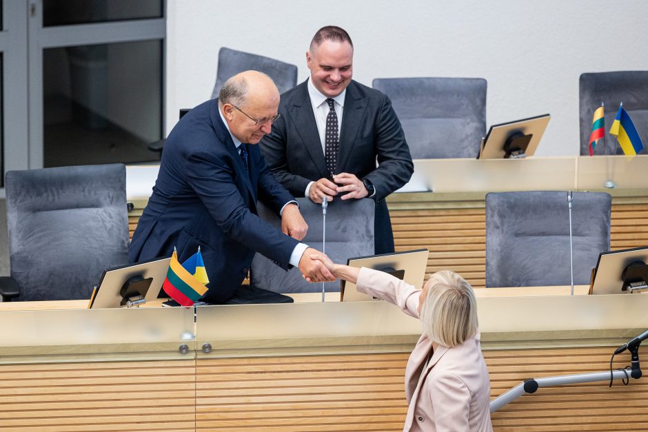 Seimas pritarė A. Kubiliaus kandidatūrai į Europos Komisiją