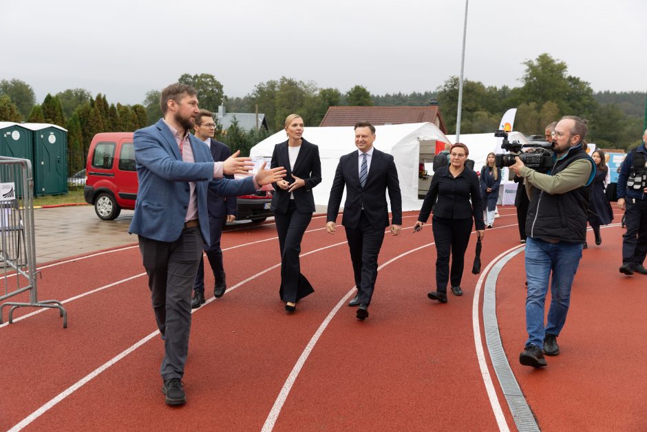 Pratybų „Vyčio skliautas 2024“ spaudos konferencija