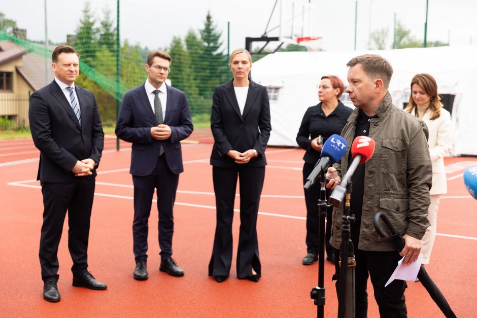 Pratybų „Vyčio skliautas 2024“ spaudos konferencija