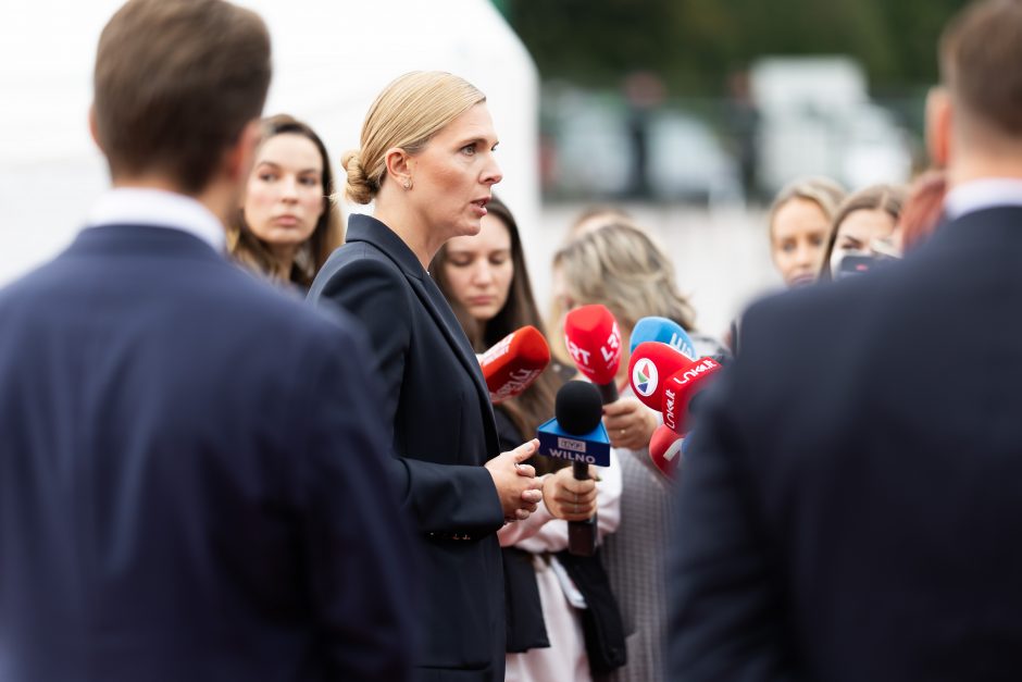 Pratybų „Vyčio skliautas 2024“ spaudos konferencija