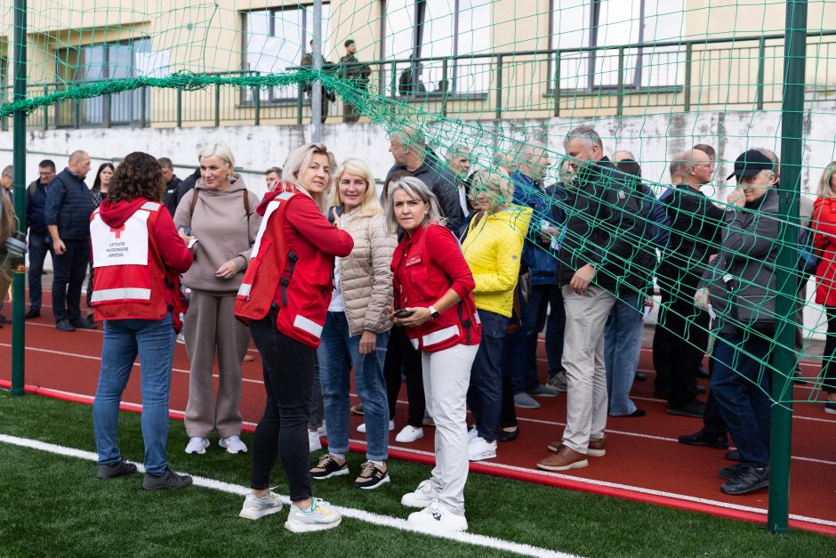 Pratybų „Vyčio skliautas 2024“ spaudos konferencija