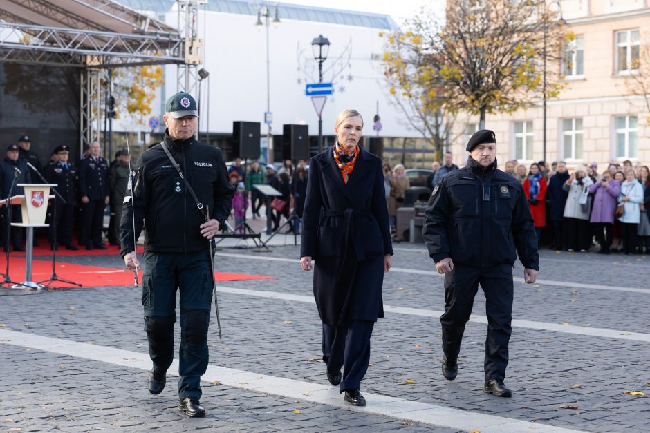 Vilniuje – policijos, ugniagesių ir Viešojo saugumo tarnybos vadų inauguracija