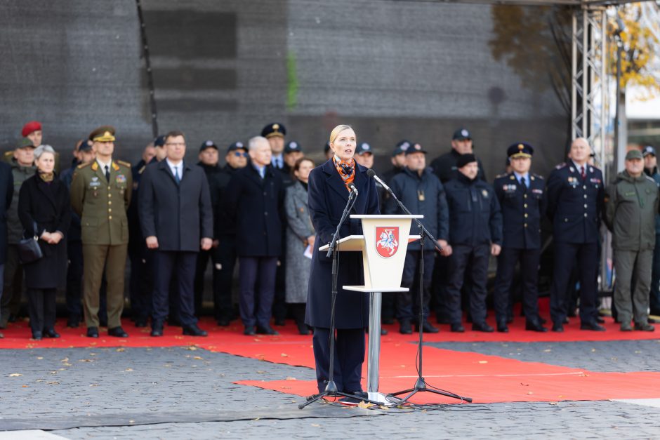 Vilniuje – policijos, ugniagesių ir Viešojo saugumo tarnybos vadų inauguracija