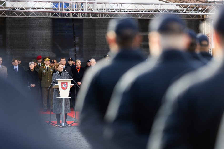 Vilniuje – policijos, ugniagesių ir Viešojo saugumo tarnybos vadų inauguracija