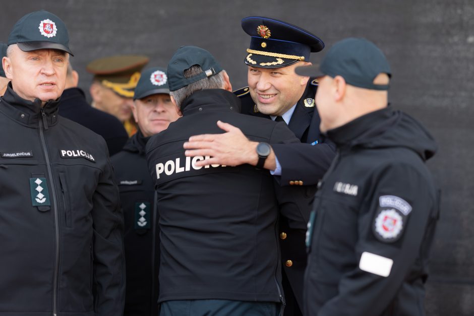 Vilniuje – policijos, ugniagesių ir Viešojo saugumo tarnybos vadų inauguracija