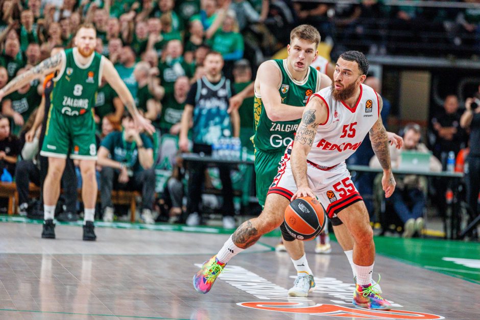 „Žalgiris“ laimėjo dar vieną dramą – palaužė „Monaco“