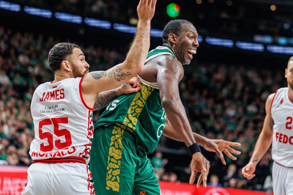 „Žalgiris“ laimėjo dar vieną dramą – palaužė „Monaco“