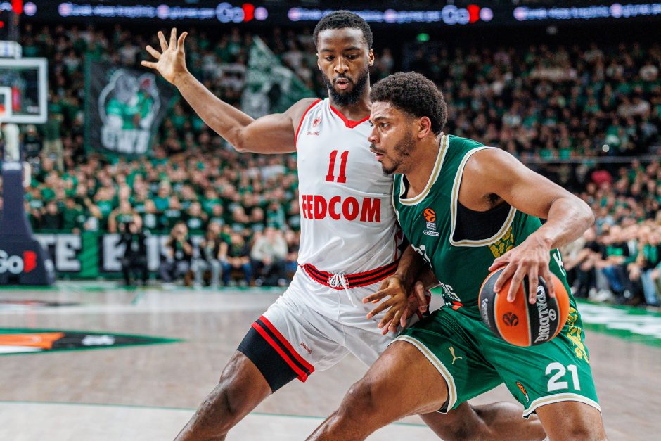 „Žalgiris“ laimėjo dar vieną dramą – palaužė „Monaco“