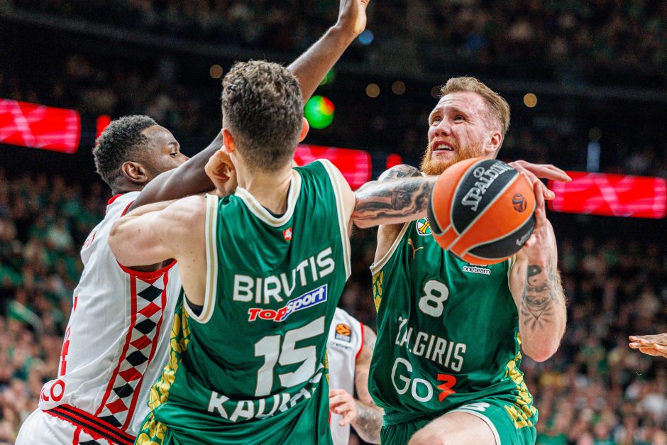 „Žalgiris“ laimėjo dar vieną dramą – palaužė „Monaco“