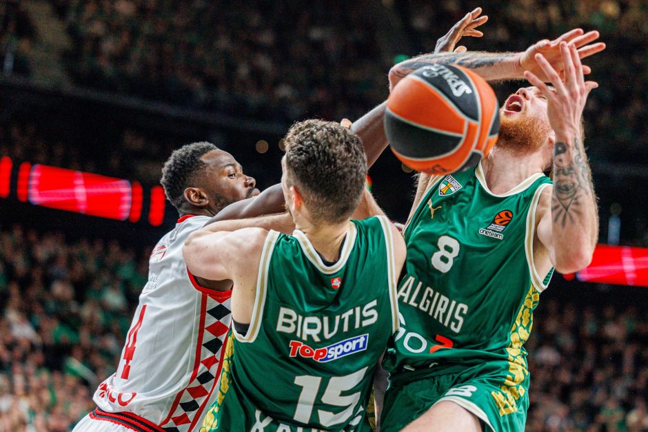 „Žalgiris“ laimėjo dar vieną dramą – palaužė „Monaco“