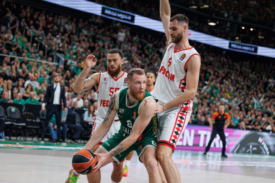 „Žalgiris“ laimėjo dar vieną dramą – palaužė „Monaco“