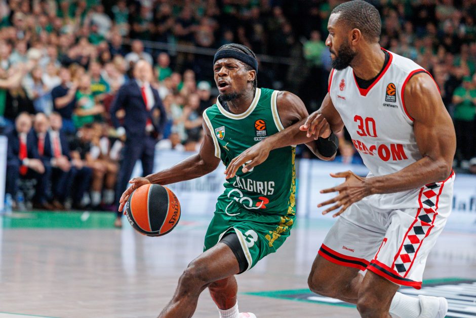 „Žalgiris“ laimėjo dar vieną dramą – palaužė „Monaco“