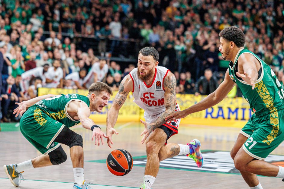 „Žalgiris“ laimėjo dar vieną dramą – palaužė „Monaco“