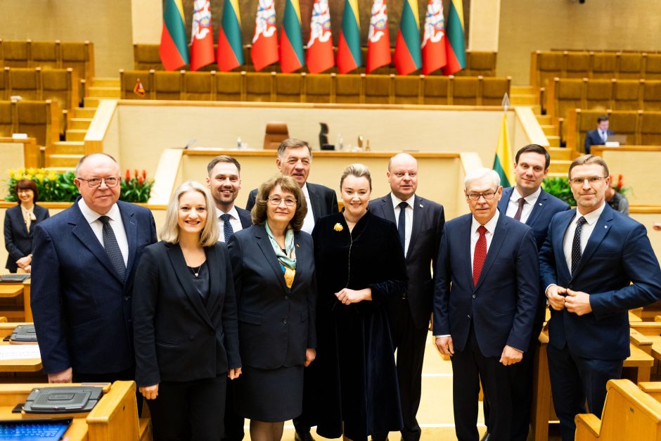 V. Čmilytė-Nielsen sako, kad opozicija kalbėsis dėl lyderio išrinkimo