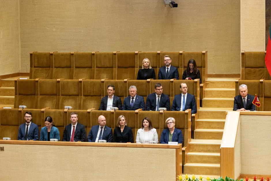 S. Skvernelis balsavime dėl Seimo pirmininko tikisi kuo didesnio parlamentarų palaikymo