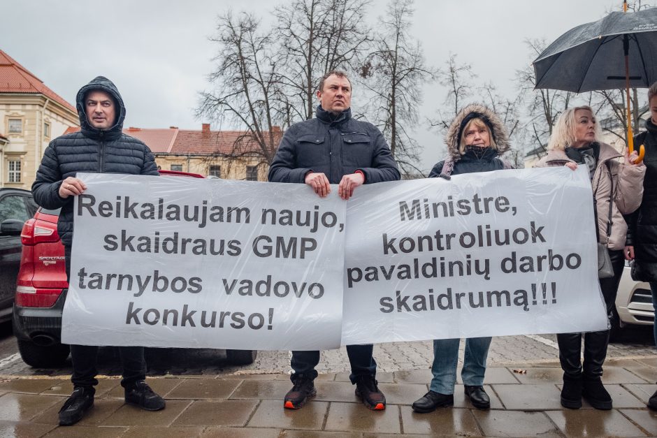 Profesinės sąjungos įtaria, kad GMP tarnybos vadovo konkursas vyko neskaidriai 