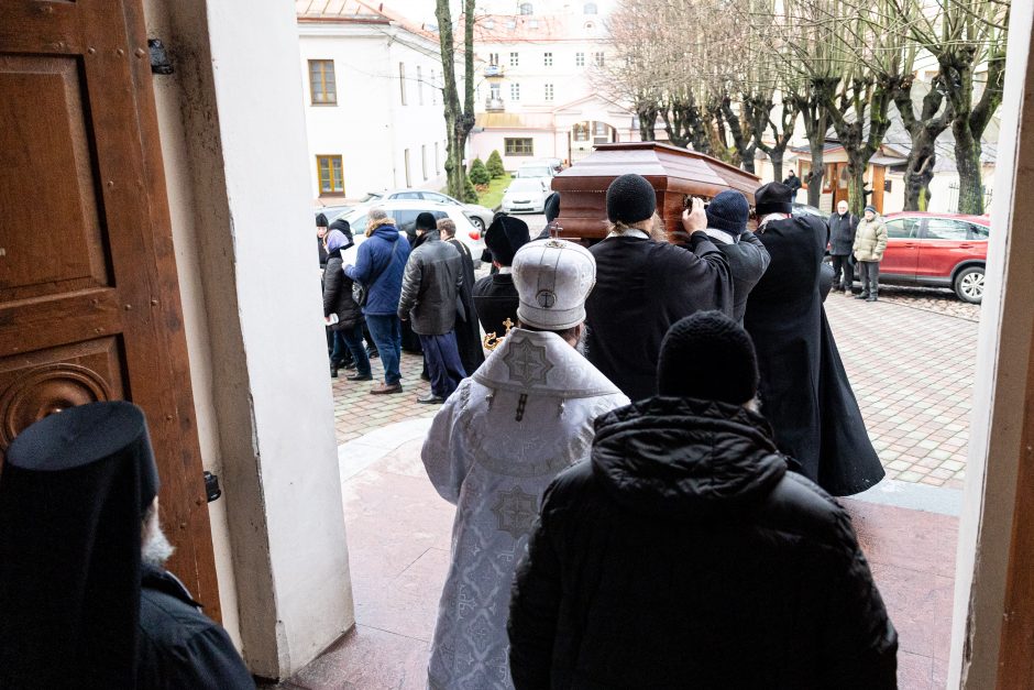 Metropolito Chrizostomo laidotuvės