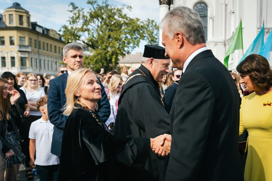 G. Nausėda Kauno universitetų mokslo šventėje linkėjo siekti bendrojo gėrio