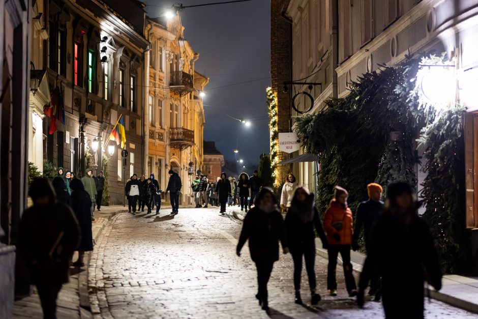 Vilnius 700 metų jubiliejų pasitiko ryškiai