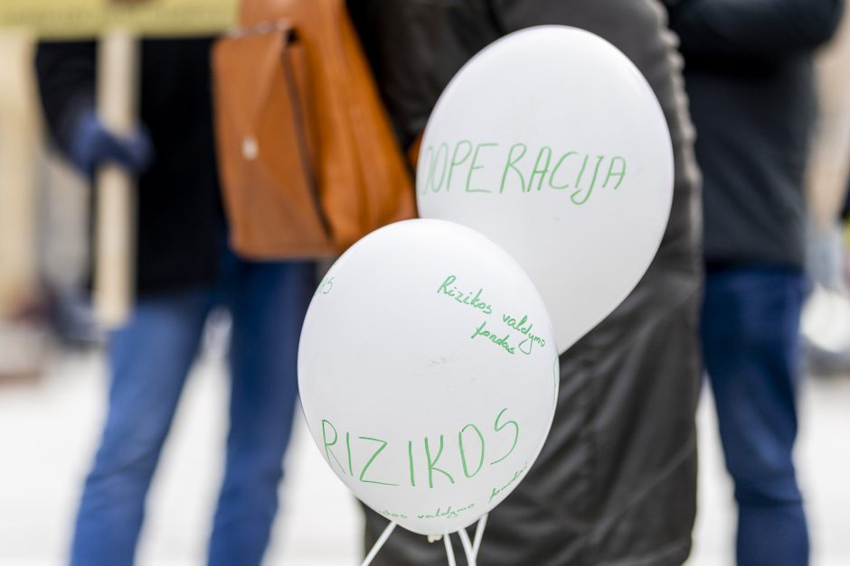 Pieno ūkininkai žada didelę protesto akciją