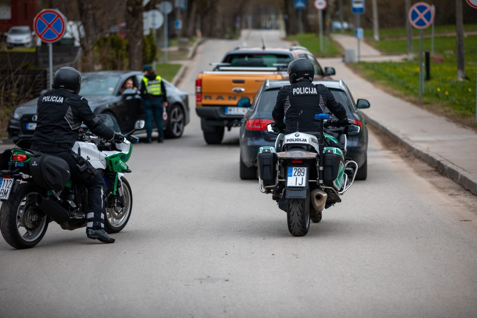 Klaipėdos apskrities keliuose patruliuoti pradeda policijos motociklai