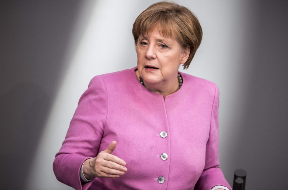 A. Merkel žada atsikovoti kraštutinių kairiųjų rinkėjų simpatijas