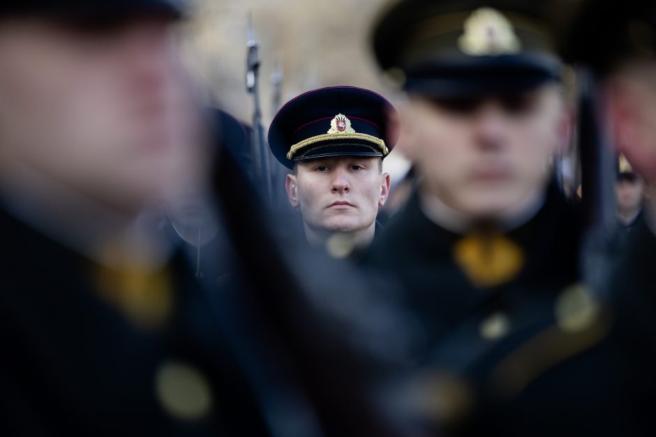 Iškilminga valstybės vėliavos pakėlimo ceremonija