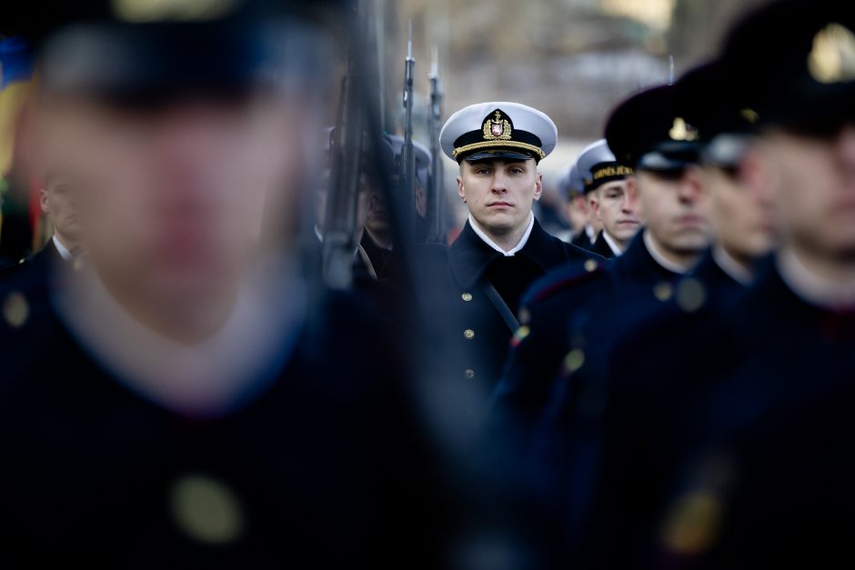 Iškilminga valstybės vėliavos pakėlimo ceremonija