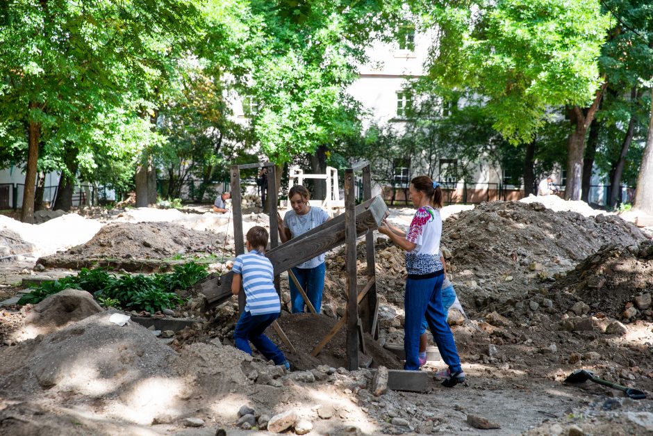 Po svarbaus atradimo Vilnius žada įamžinti Didžiąją sinagogą