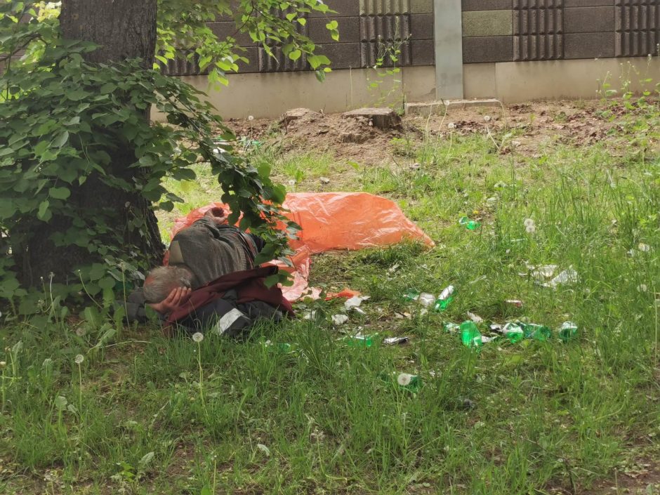 Benamiui už šiukšlinimą – tik bauda