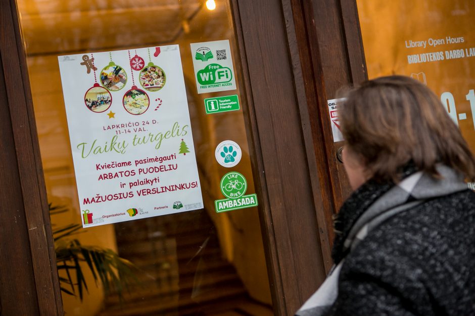 Mažieji verslininkai Kaune dalijosi gerumu